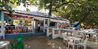 The restaurant by the beach