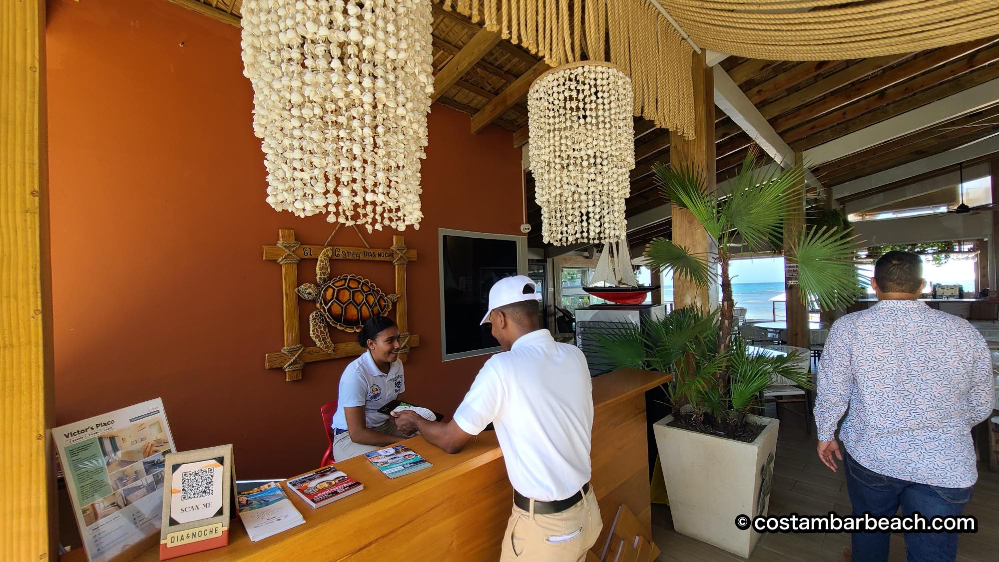 reception area
