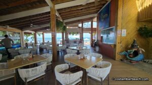 Interior lounge areas