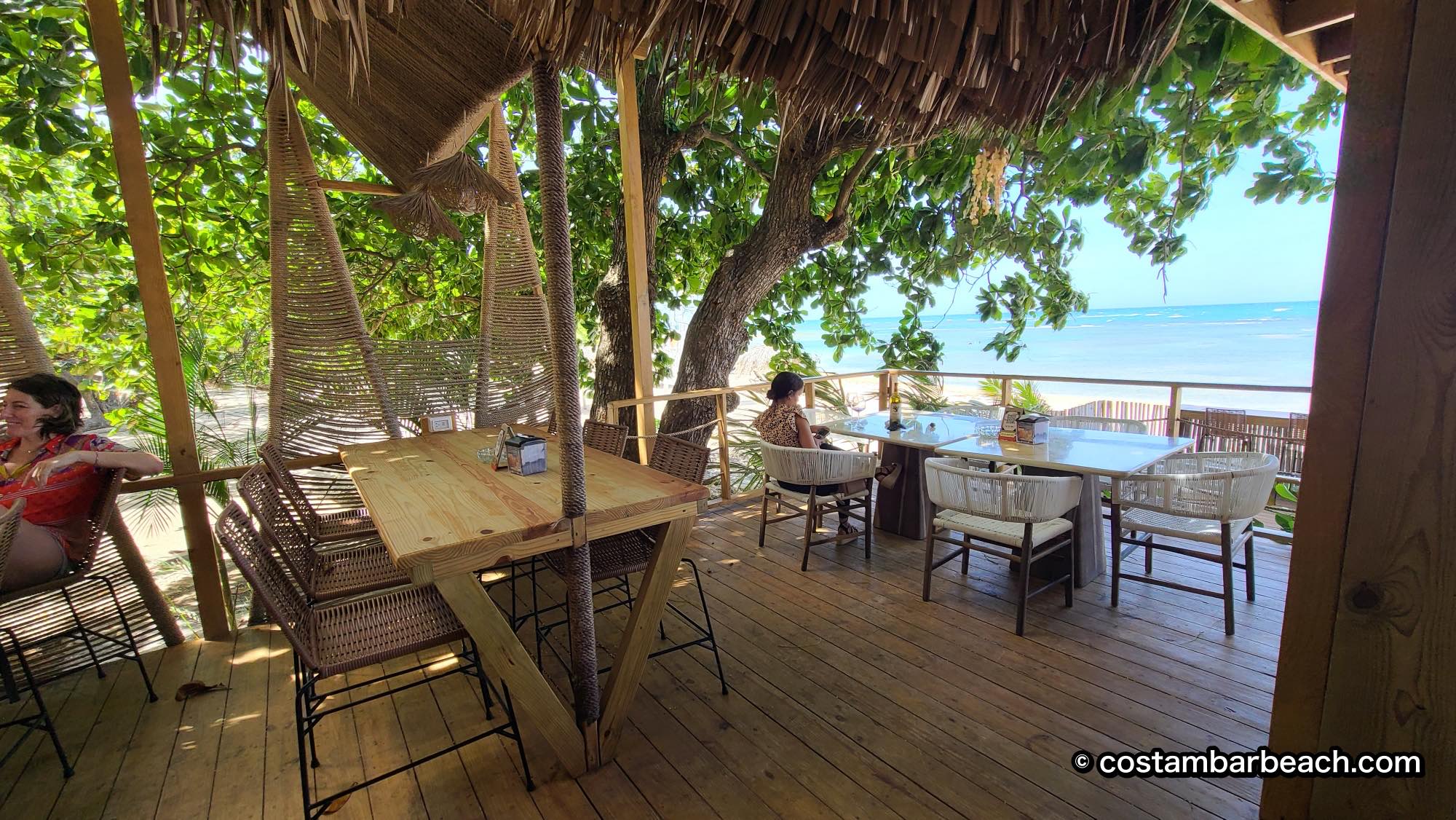 Private lounge area