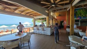 View of the lounge bar