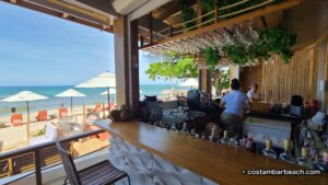 Bar area